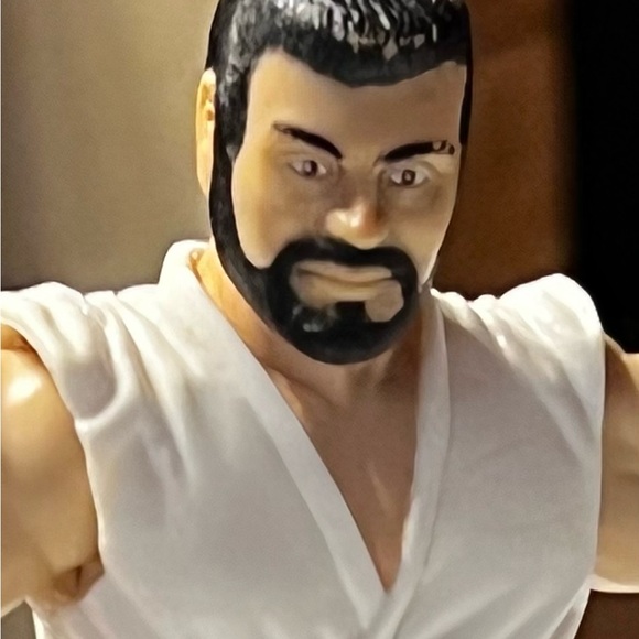 Vintage WWE WWF Wrestling Action Figure 6” JAKKS Steve Blackman - Picture 11 of 12